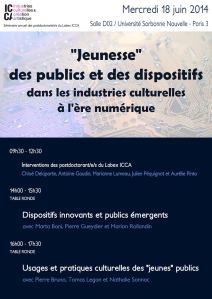 JE Labex ICCA 18 juin 2014 - Affiche