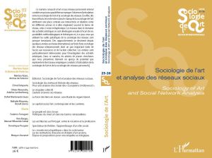 Sociologie de l'Art OPuS 25-26 - Couv