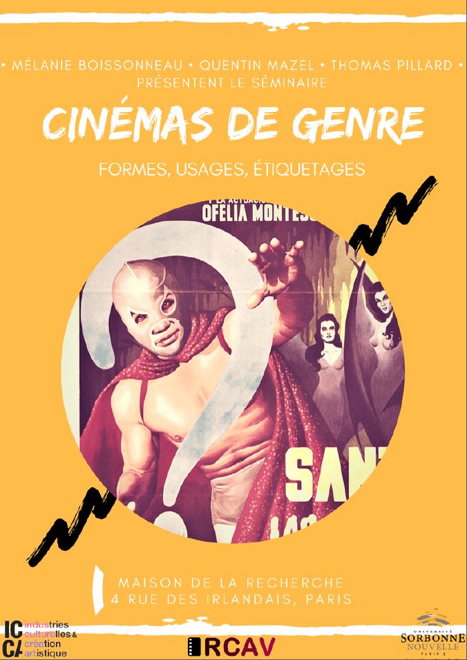 Affiche Séminaire Cinémas de genre